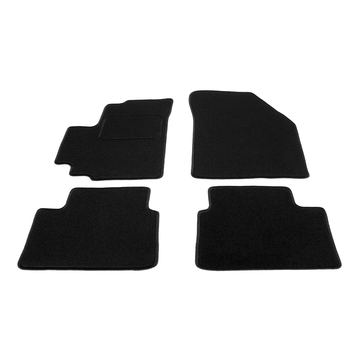 Automatten voor Nissan Pixo (2008-2013) - Naaldvilt - 4-delig - Complete set