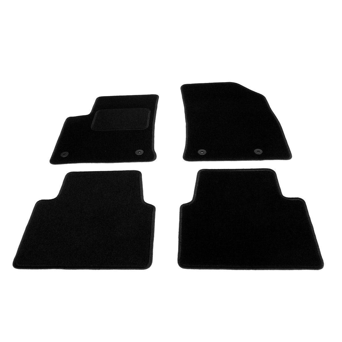 Automatten voor Opel Crossland X (2017-2024) - Naaldvilt - 4-delig - Complete set