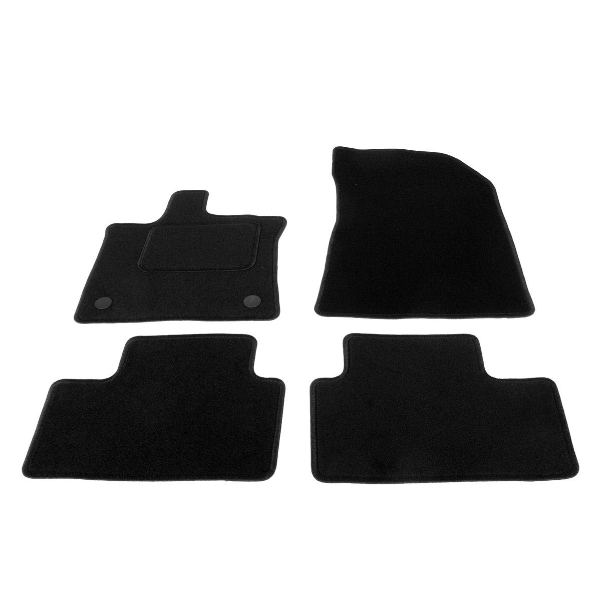 Automatten voor Renault Captur (vanaf 2019) - Naaldvilt - 4-delig - Complete set