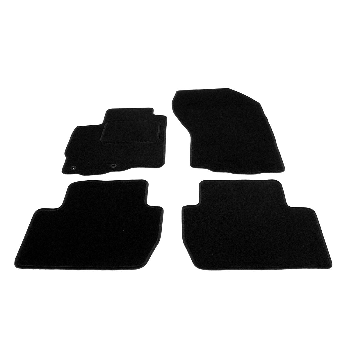 Automatten voor Mitsubishi Outlander (2006-2012) en Citroen C-Crosser (2007-2012) - Naaldvilt - 4-delig - Complete set