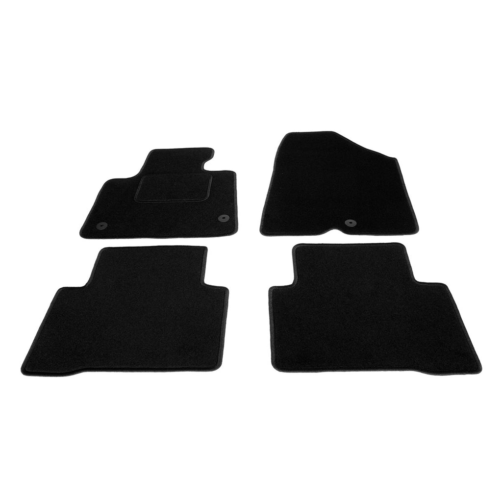 Automatten voor Hyundai Santa Fe (2013-2018) en Kia Sorento (2015-2020) - Naaldvilt - 4-delig - Complete set