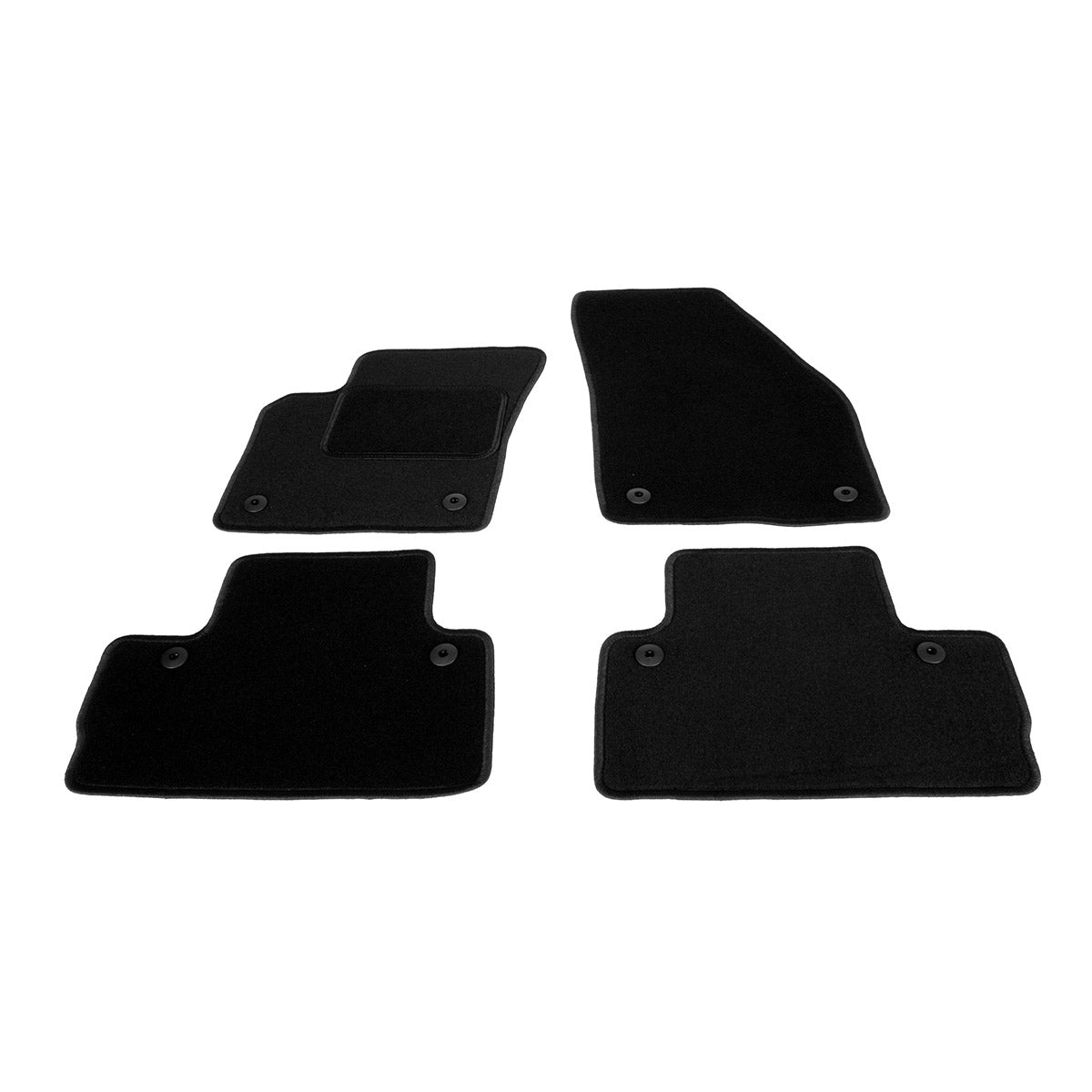 Automatten voor Volvo C30 (vanaf 2010), facelift - Naaldvilt - 4-delig - Complete set