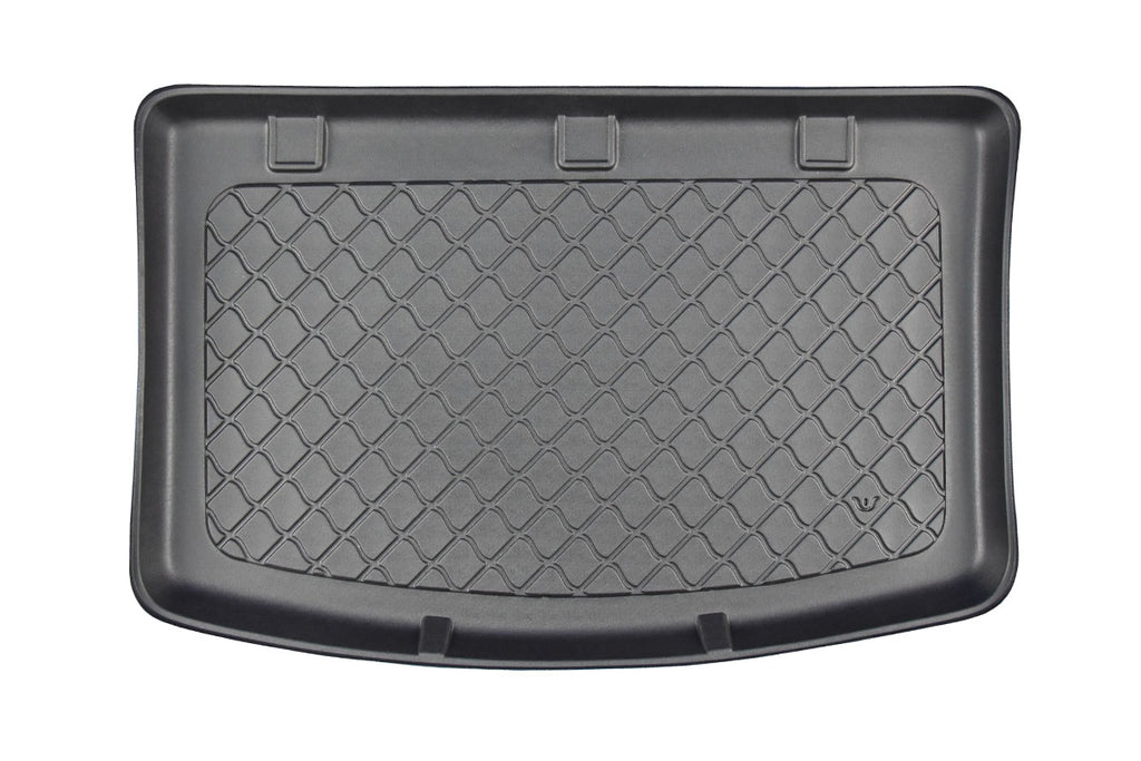 Guardliner kofferbakmat voor Kia Rio (UB) (08.2011-01.2017), Lage laadvloer - TPE-Rubber