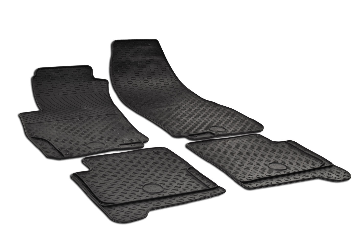 Rubber automatten voor Fiat Grande Punto 2005-2009, Punto Evo 2009-2012 & Linea 2007- - Rubber - 4-delig - Complete set