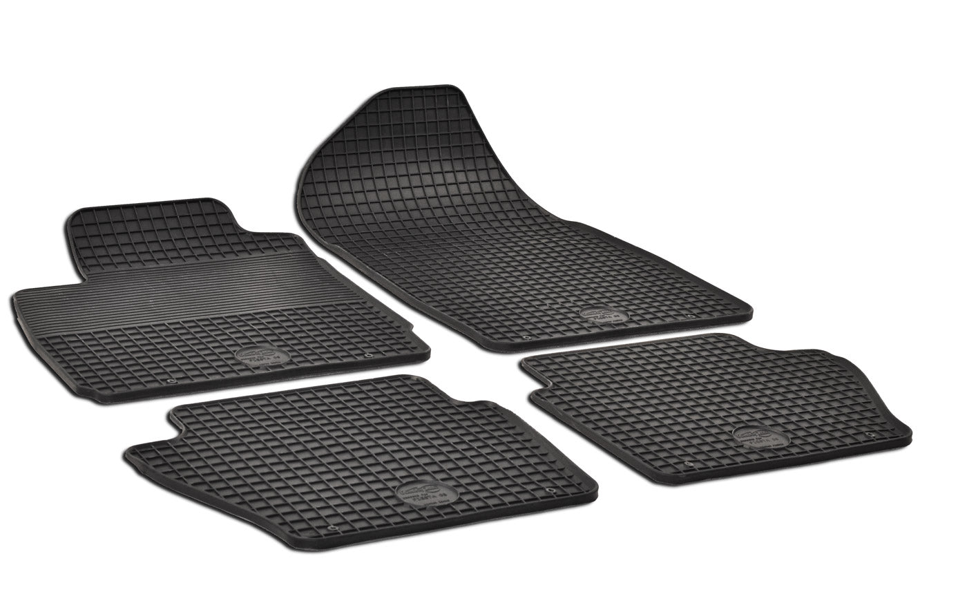 Rubber automatten voor Ford Fiesta MK6 2008-2017 - Rubber - 4-delig - Complete set