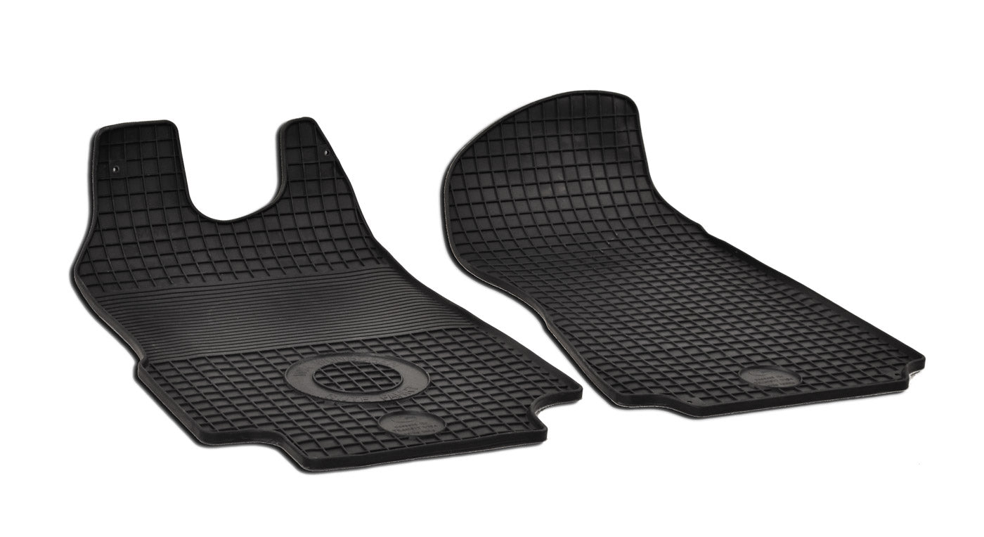 Rubber automatten voor Ford TRANSIT V184 2000-2006 & 2006-2013 - Rubber - 4-delig - Complete set