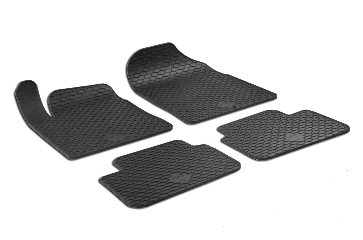 Rubber automatten voor Hyundai i30 hatchback/station 2017- en Kia Cee'd 2018- - Rubber - 4-delig - Complete set