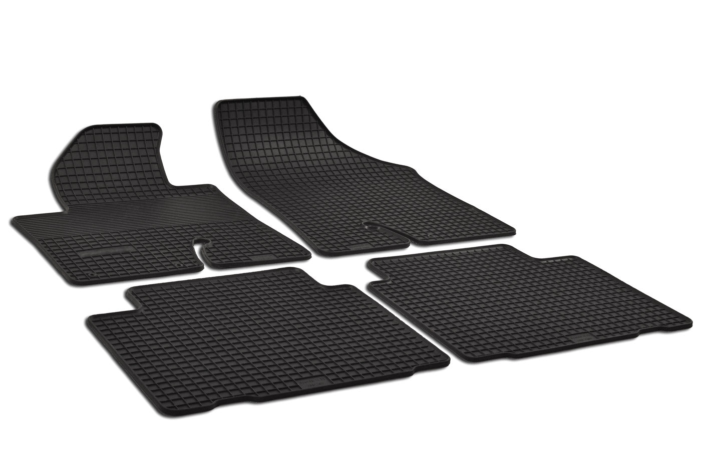 Rubber automatten voor Hyundai ix 55 vanaf 2008 - Rubber - 4-delig - Complete set