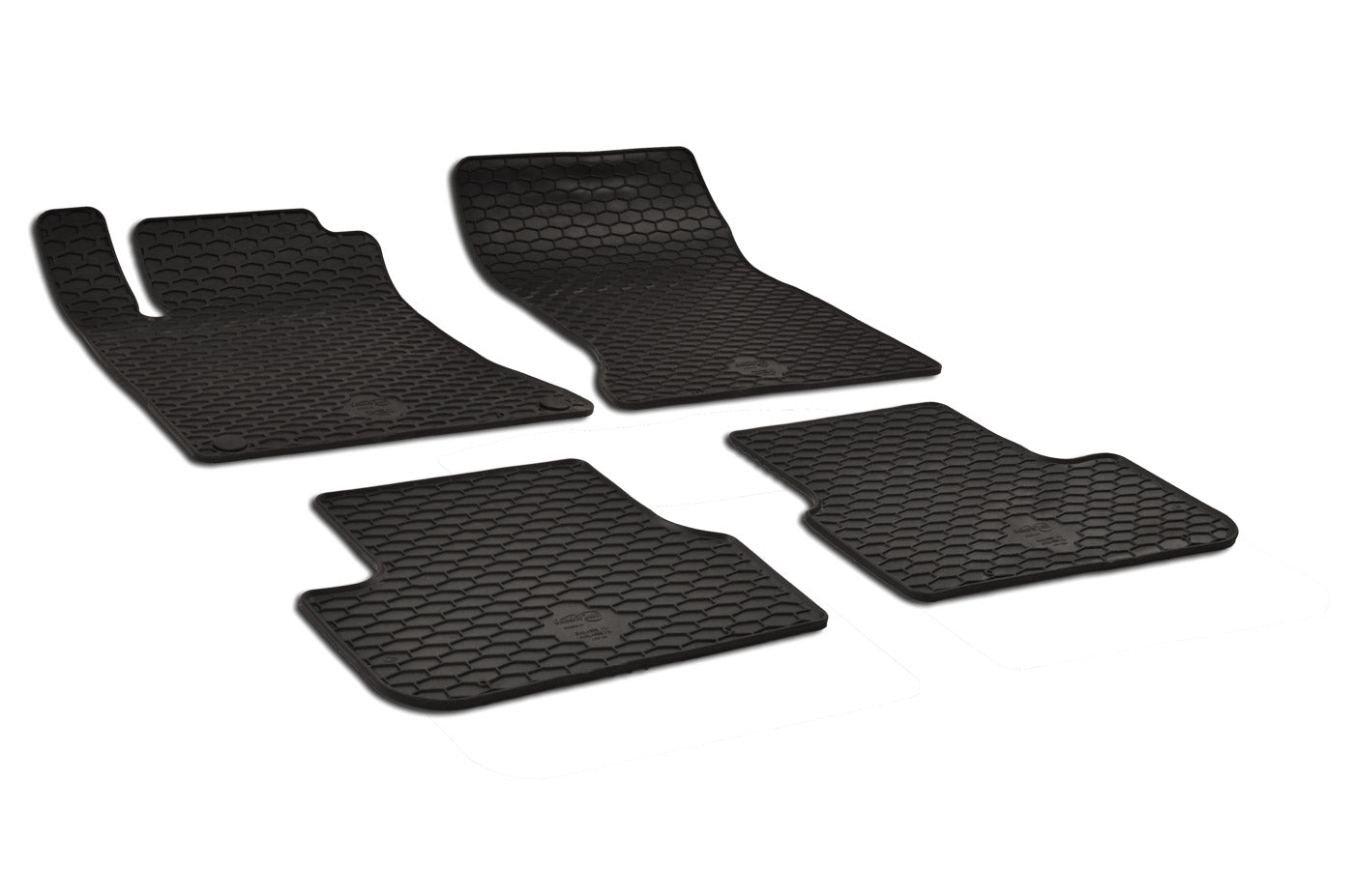 Rubber automatten voor Mercedes W176 A-Klasse, B-Klasse W246, GLA X156 en CLA C117 - Rubber - 4-delig - Complete set