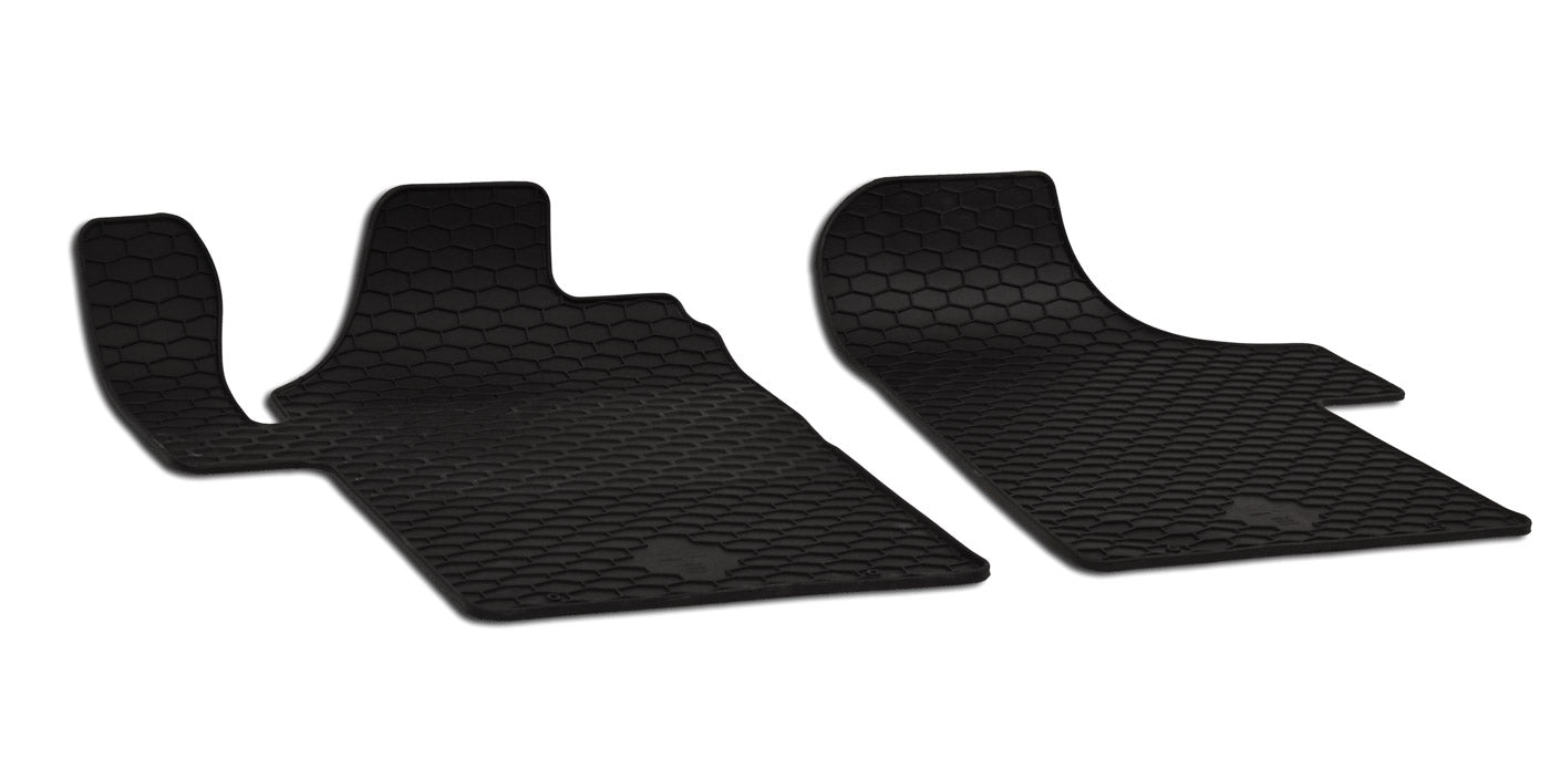 Rubber automatten voor VITO, VIANO W639 2003-2010 & 2010-2014 - Rubber - 2-delig - Alleen voor