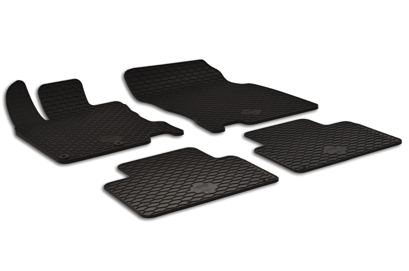 Rubber automatten voor Nissan QASHQAI vanaf 2014 - Rubber - 4-delig - Complete set