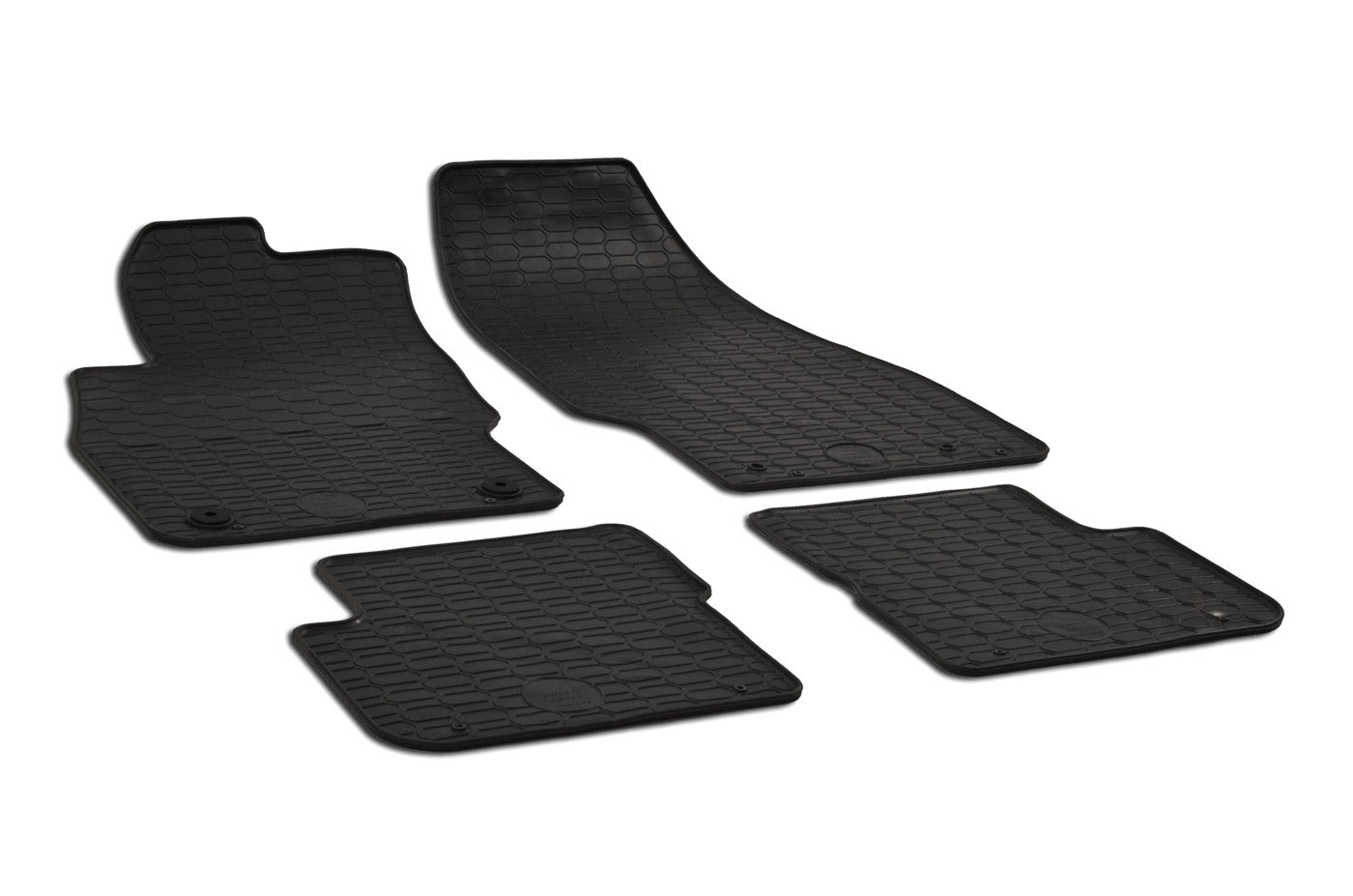 Rubber automatten voor CORSA D 2006-2014 & CORSA E vanaf 2014 - Rubber - 4-delig - Complete set