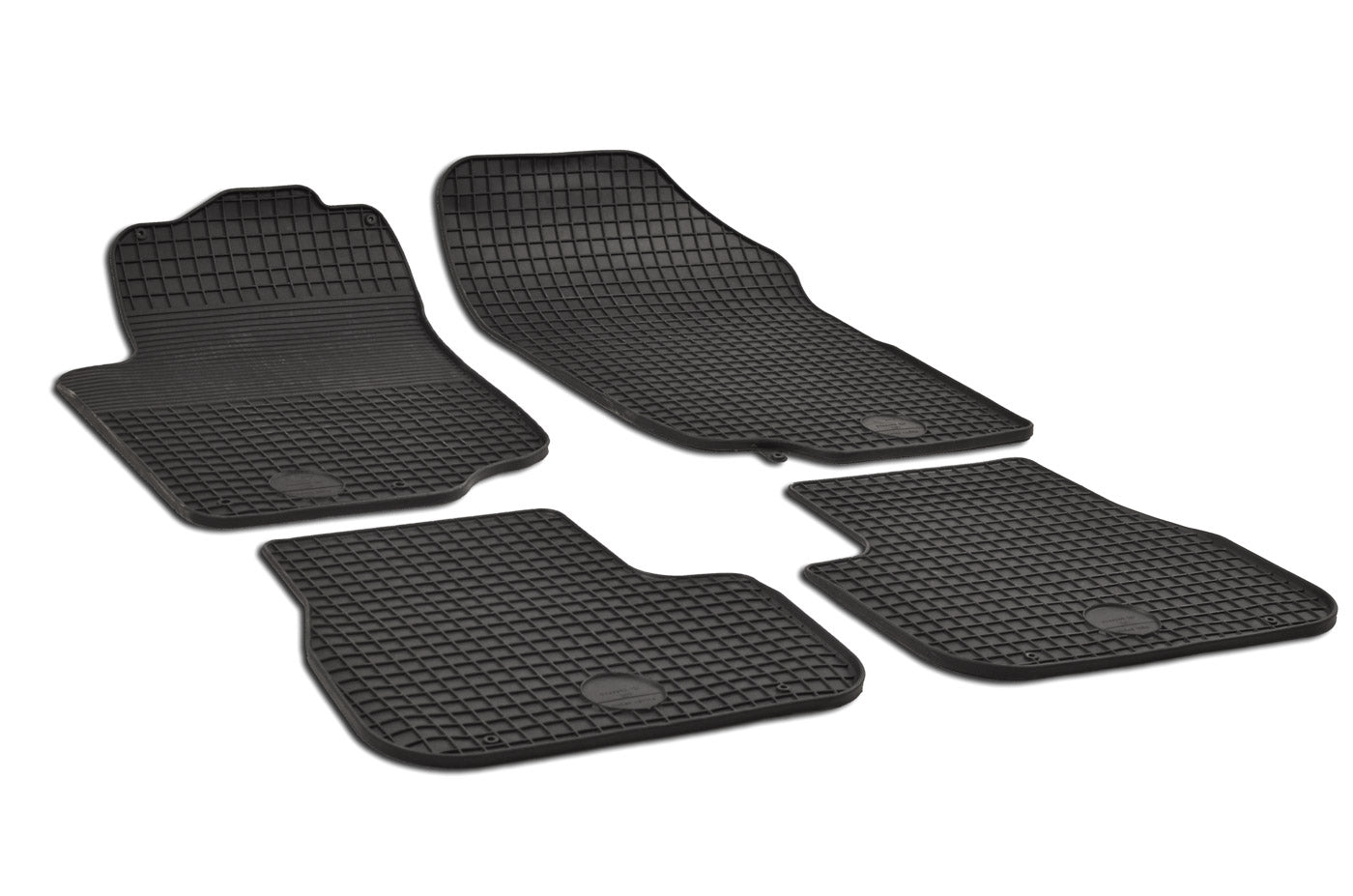 Rubber automatten voor Peugeot 207 2006-2012 - Rubber - 4-delig - Complete set