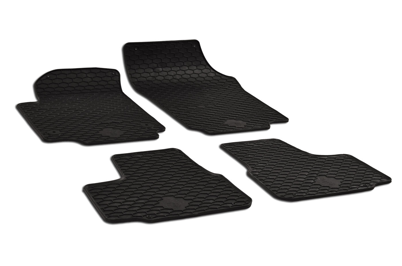 Rubber automatten voor Vw Up, Seat Mii, Skoda Citigo vanaf 2012 - Rubber - 4-delig - Complete set