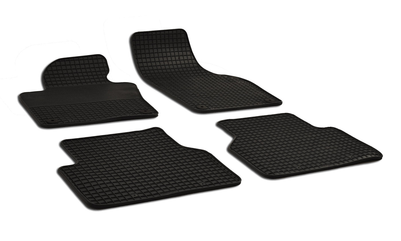 Rubber automatten voor VW Tiguan 2007-2016 - Rubber - 4-delig - Complete set