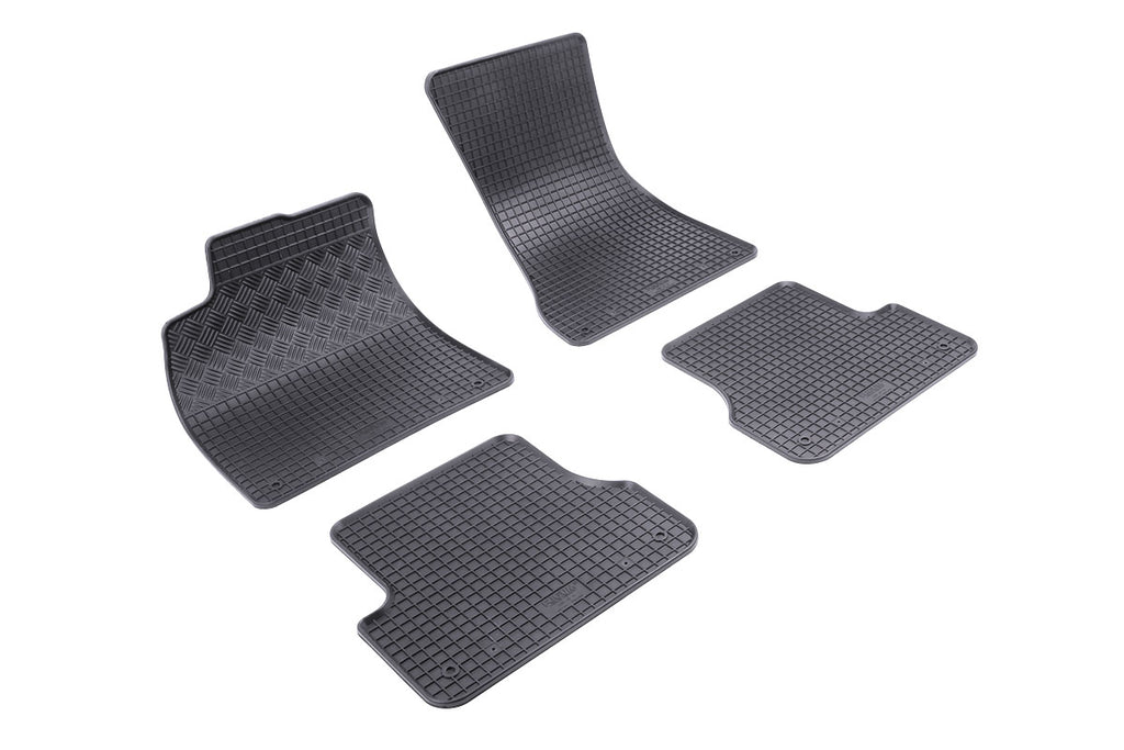 Rubber automatten voor Audi A6 (C7) en Audi A7 (C7) (2011-2018) - Rubber - 4-delig - Complete set