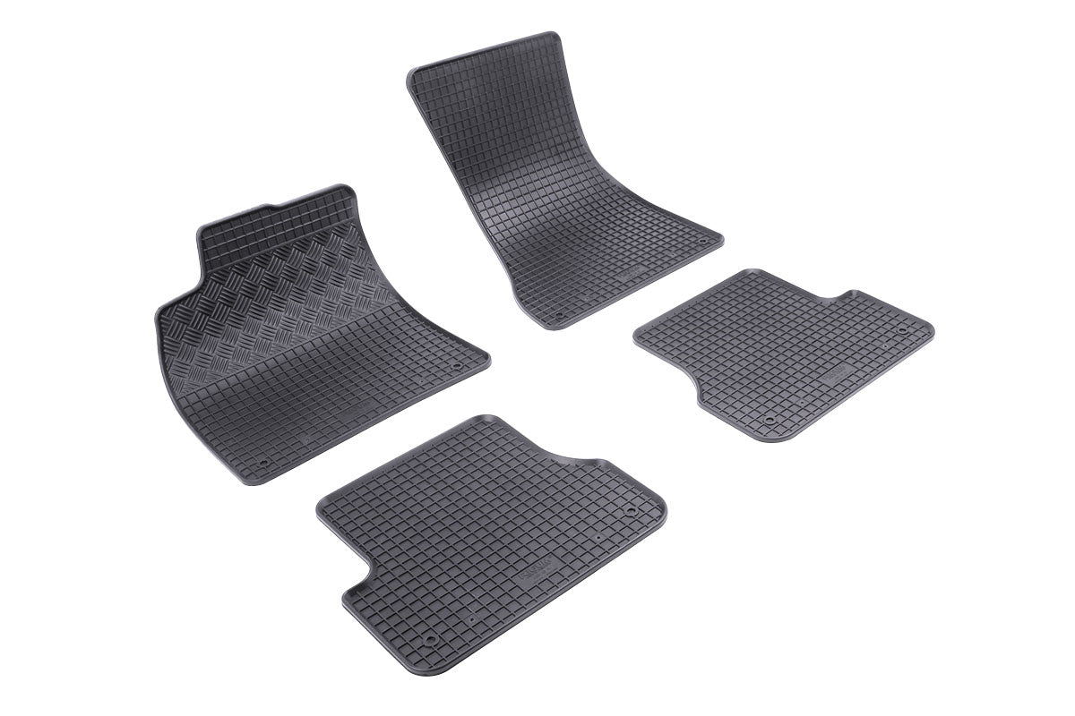 Rubber automatten voor Audi A6 (C7) en Audi A7 (C7) (2011-2018) - Rubber - 4-delig - Complete set