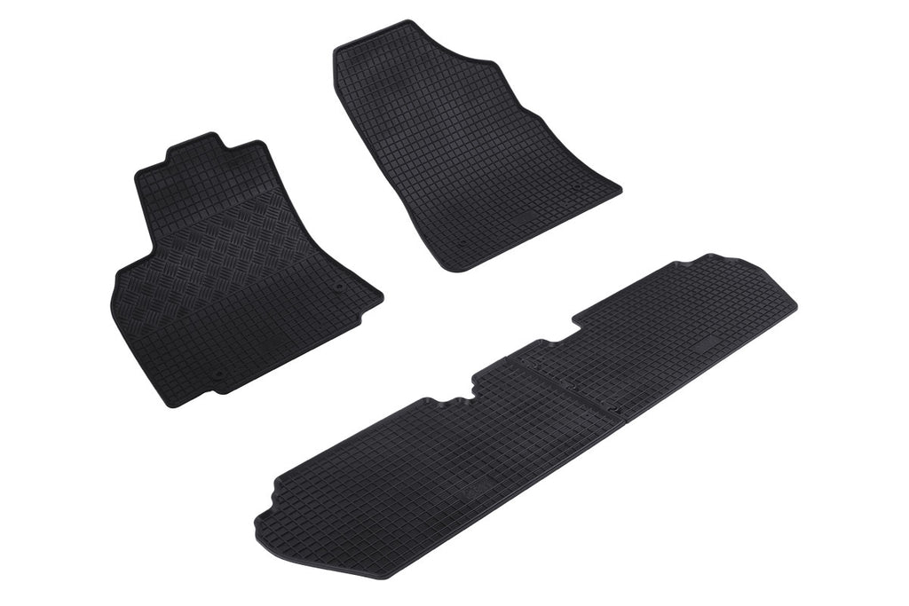 Rubber automatten voor Citroën Berlingo 2 Multispace (2008-2018), Peugeot Partner Tepee (2008-2018)