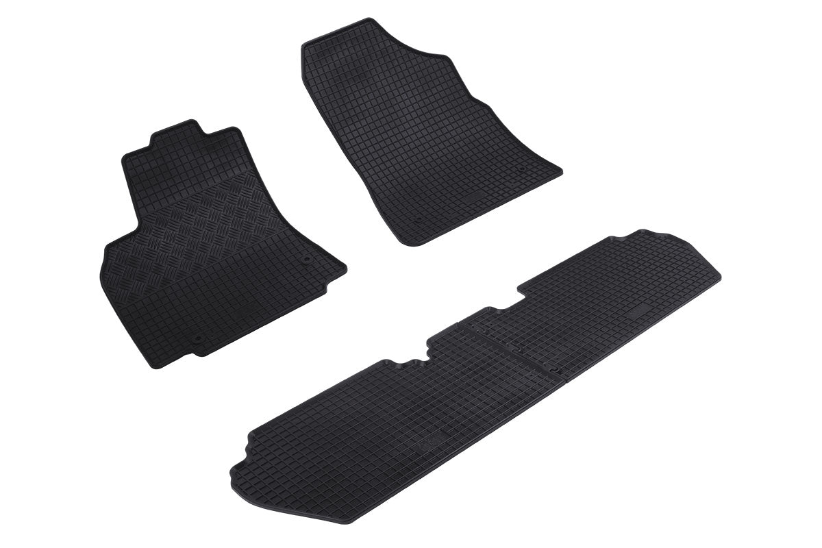Rubber automatten voor Citroën Berlingo 2 Multispace (2008-2018), Peugeot Partner Tepee (2008-2018)