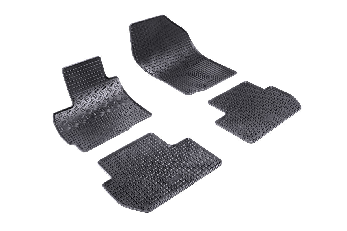 Rubber automatten voor Citroën C-Crosser (2007-2012), Mitsubishi Outlander (2006-2012), Outlander (2015-2021), Peugeot 4007 (2007-2012)