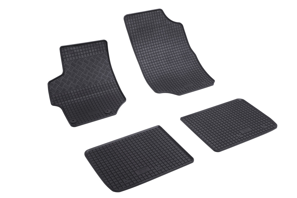 Automatten voor Citroën C-Elysée (vanaf 2012), Peugeot 301 (vanaf 2012) - 4-delig - Rubber