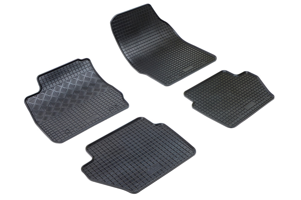Automatten voor Ford Fiesta MK6 (2008-2017) - 4-delig - Rubber