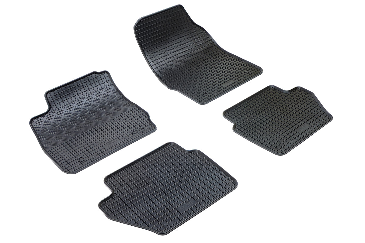 Automatten voor Ford Fiesta MK6 (2008-2017) - 4-delig - Rubber