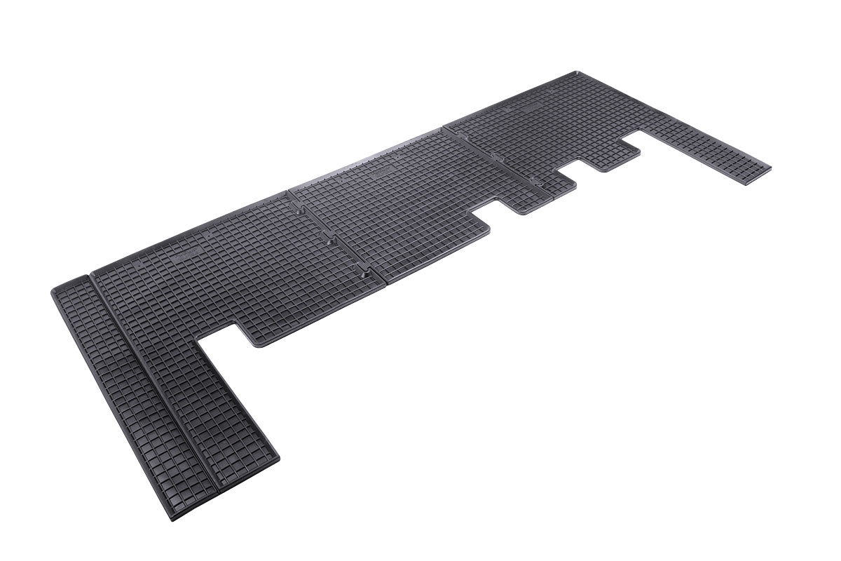 Rubber automatten voor 2e zitrij Ford Tourneo/Transit Custom (2012-2018), Ford Tourneo Custom (2018-2023)