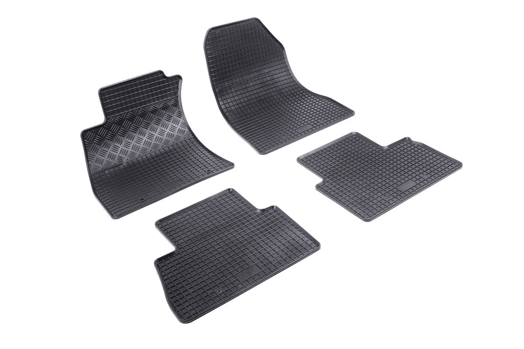 Rubber automatten voor Nissan Juke (F15) (2010-2019) - Rubber - 4-delig - Complete set