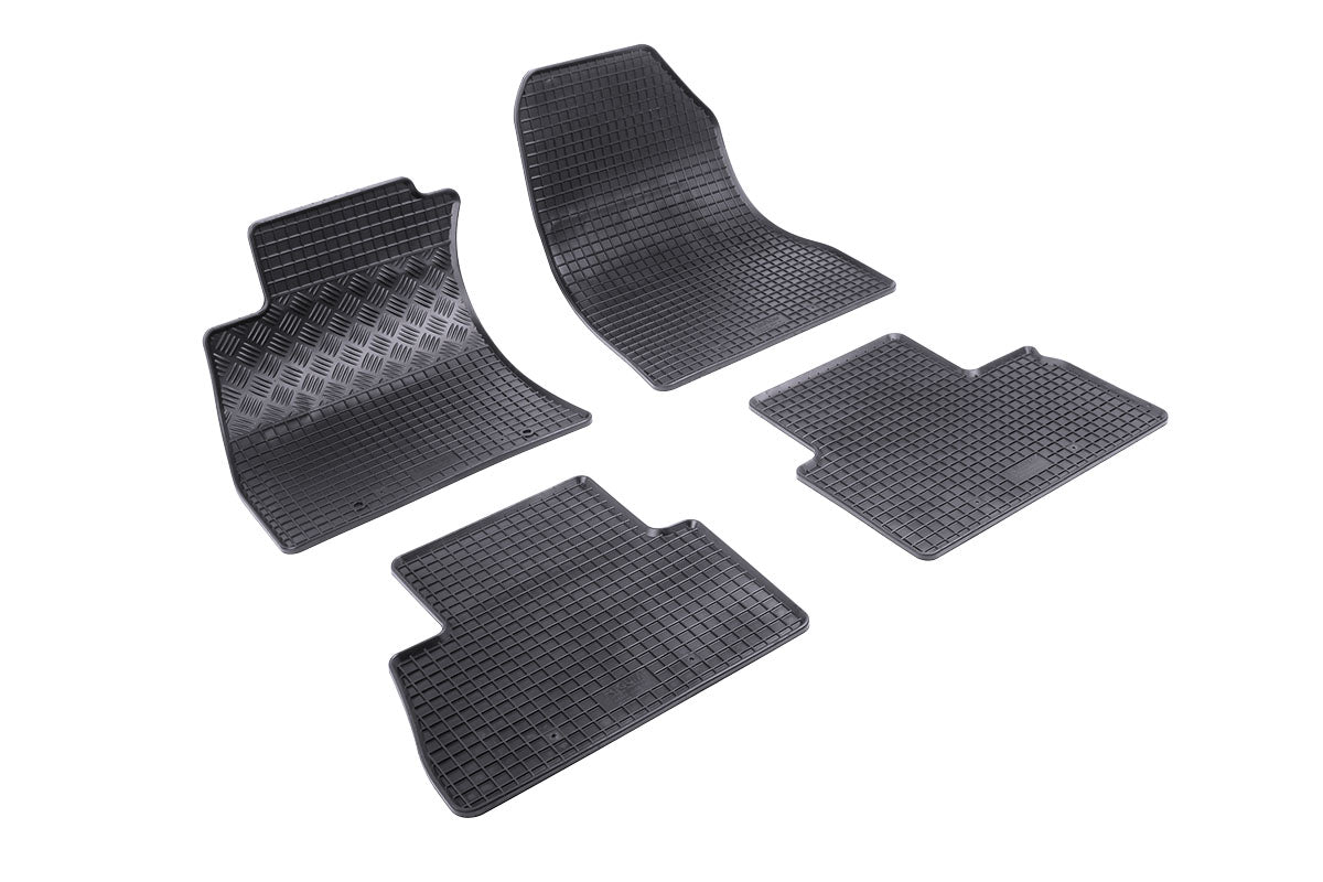 Rubber automatten voor Nissan Juke (F15) (2010-2019) - Rubber - 4-delig - Complete set