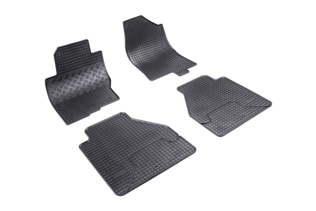 Rubber automatten voor Nissan Navara (D40) (2010-2015), Nissan Pathfinder (R51) (2010-2012)