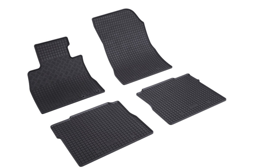 Rubber automatten voor Nissan Note (E12) (2013-2020) - Rubber - 4-delig - Complete set
