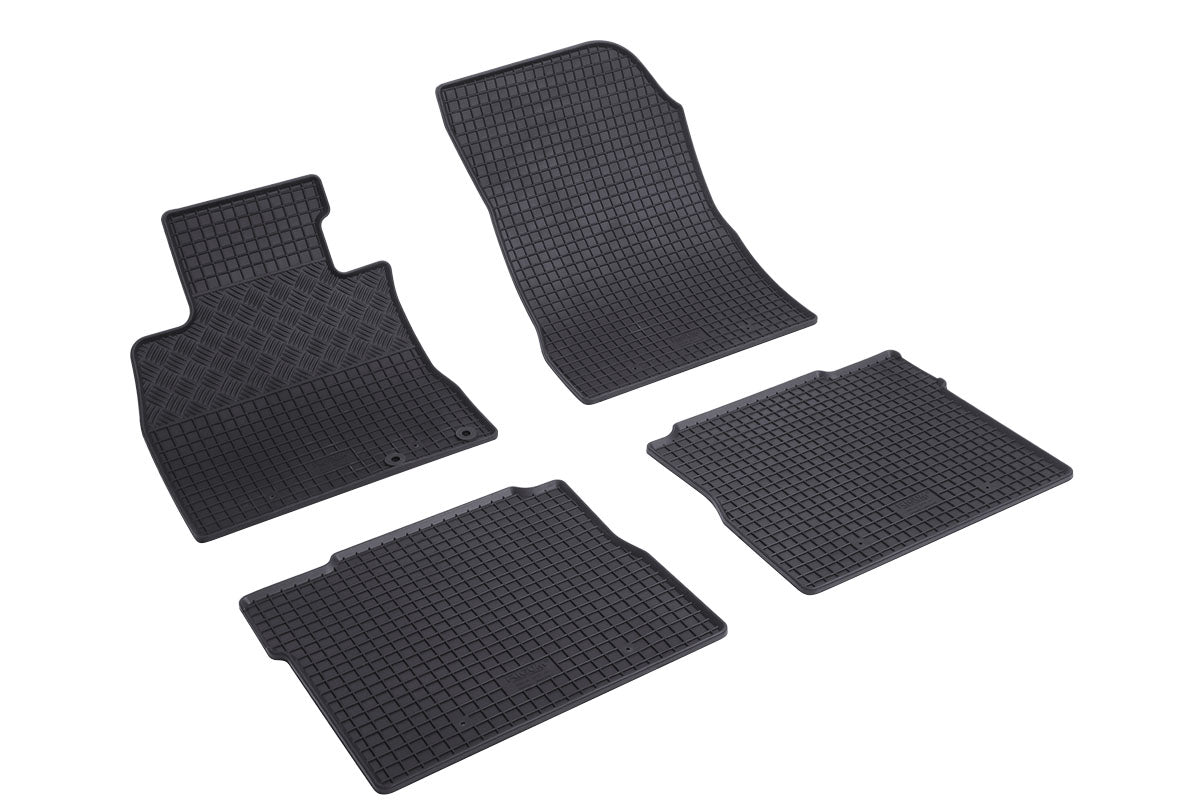 Rubber automatten voor Nissan Note (E12) (2013-2020) - Rubber - 4-delig - Complete set