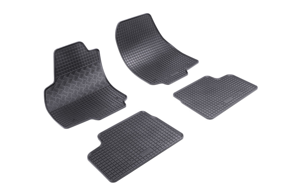 Rubber automatten voor Opel Astra H (2004-2010) - Rubber - 4-delig - Complete set