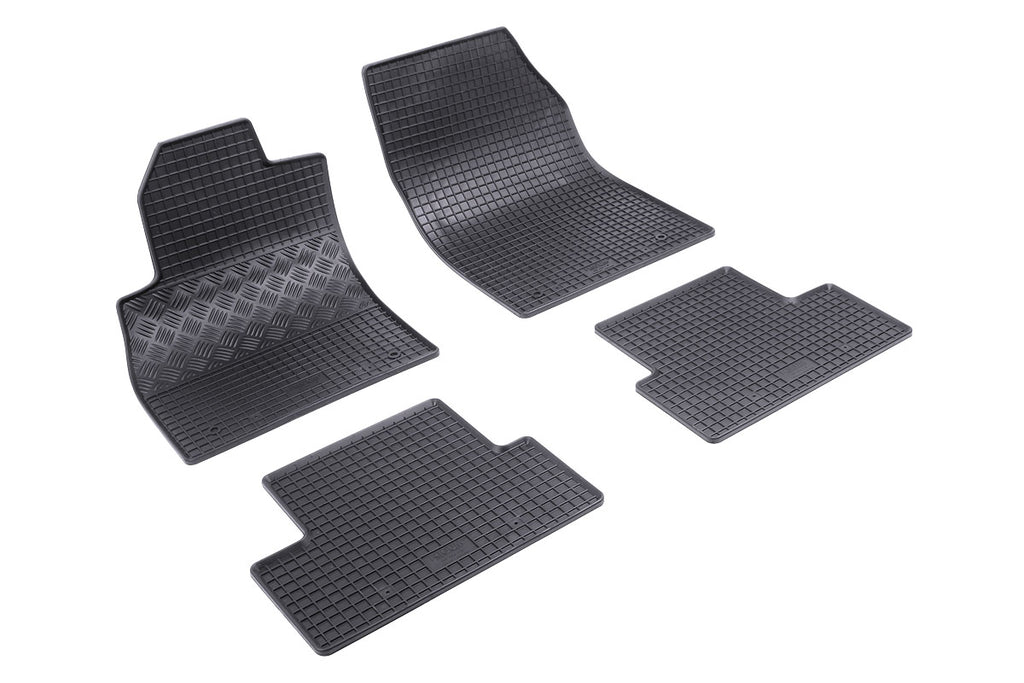 Rubber automatten voor Opel Astra J (2009-2015) - Rubber - 4-delig - Complete set