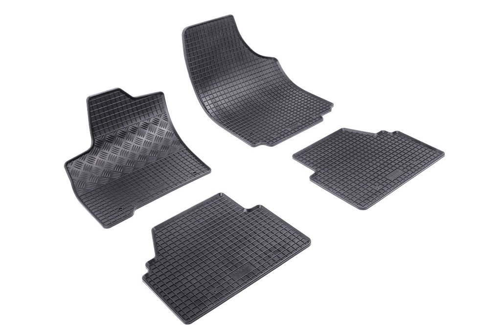 Rubber automatten voor Opel Meriva A (2003-2010) - Rubber - 4-delig - Complete set