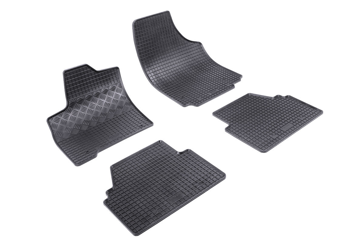 Rubber automatten voor Opel Meriva A (2003-2010) - Rubber - 4-delig - Complete set