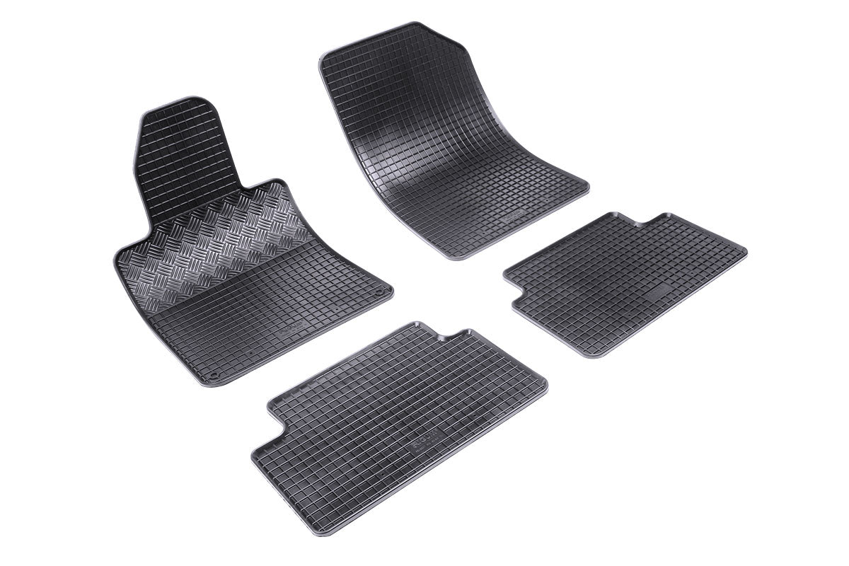 Rubber automatten voor Peugeot 508 (2010-2018) - Rubber - 4-delig - Complete set