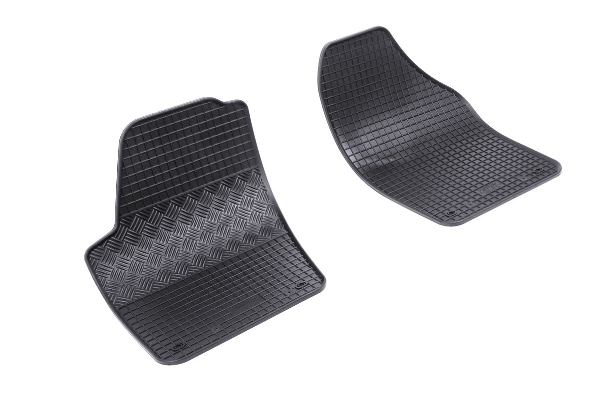 Rubber automatten voor Skoda Fabia 6Y Praktik (2000-2007) 6Y, Volkswagen Polo 9N (2-zits) (2002-2009)