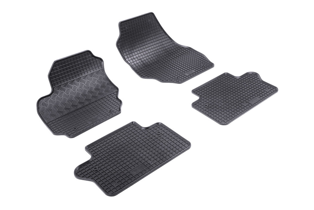 Rubber automatten voor Volvo S80 (2006-2016), Volvo V70 (2007-2016), Volvo XC70 (2011-2016)
