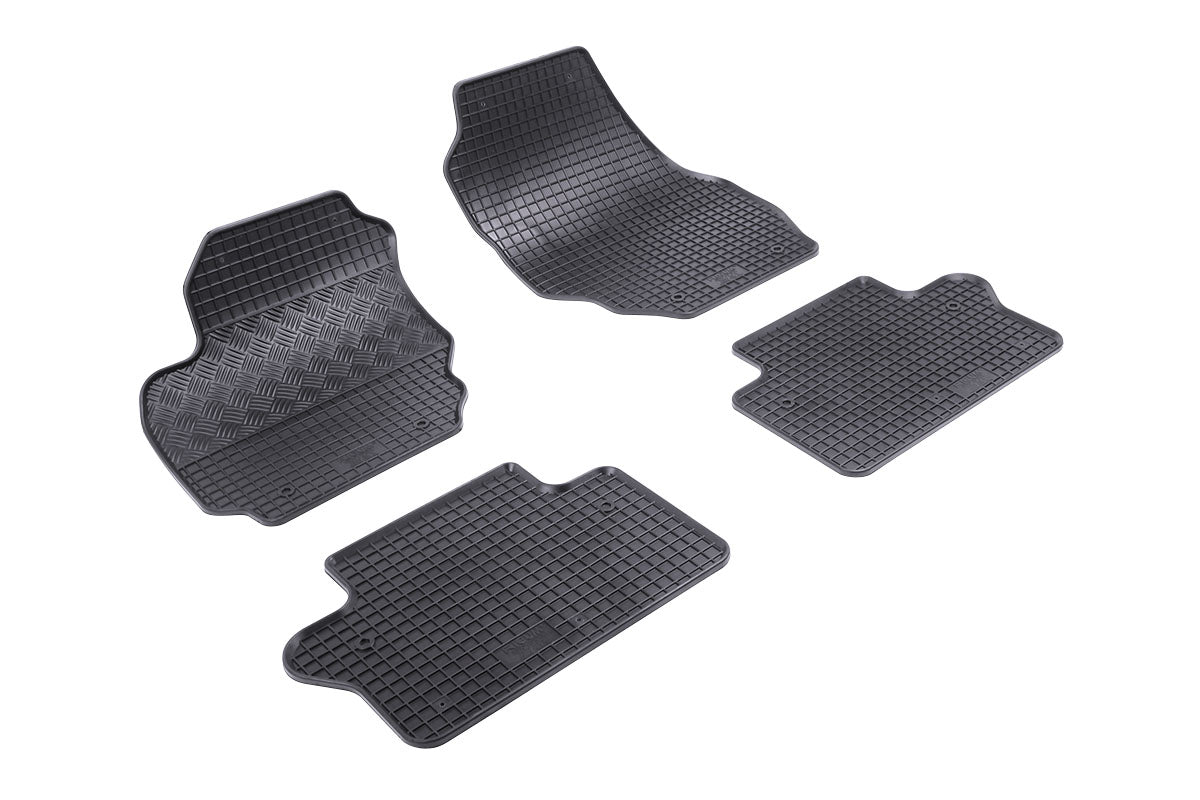 Rubber automatten voor Volvo S80 (2006-2016), Volvo V70 (2007-2016), Volvo XC70 (2011-2016)