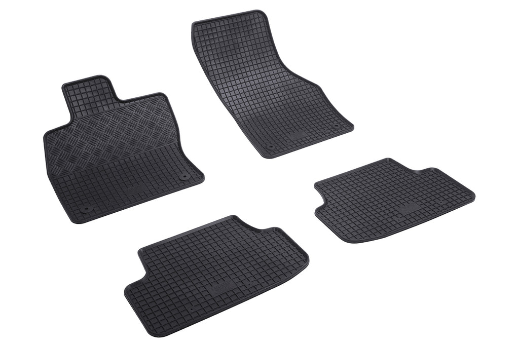 Automatten voor Audi A3 Sportback (8V), SEAT Leon (5F), Volkswagen Golf 7, Golf 8 Hatchback (mk8) (ook GTE) (vanaf 2012) - 4-delig - Rubber