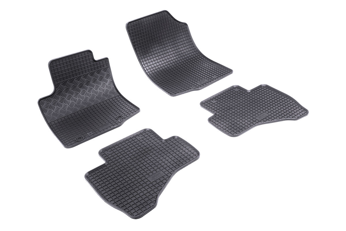 Rubber automatten voor Toyota Aygo (2014-2021) - Rubber - 4-delig - Complete set