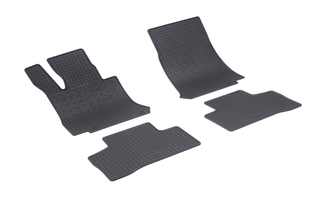 Automatten voor Mercedes EQC (N293), GLC-Klasse (X253), GLC 350e 4MATIC (X253), GLC Coupé (C253) (vanaf 2015) - 4-delig - Rubber