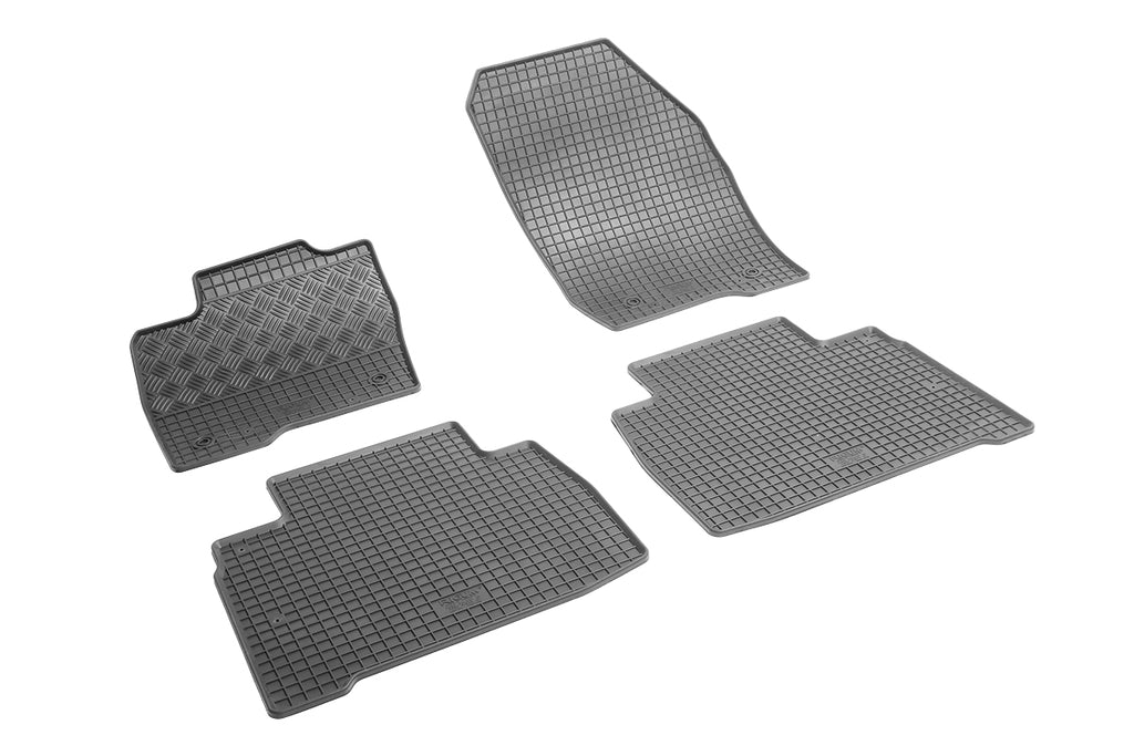 Rubber automatten voor Ford Galaxy MK4 (2015-heden) (CD390), Ford S-Max (2015-heden) WA6 - Rubber - 4-delig - Complete set