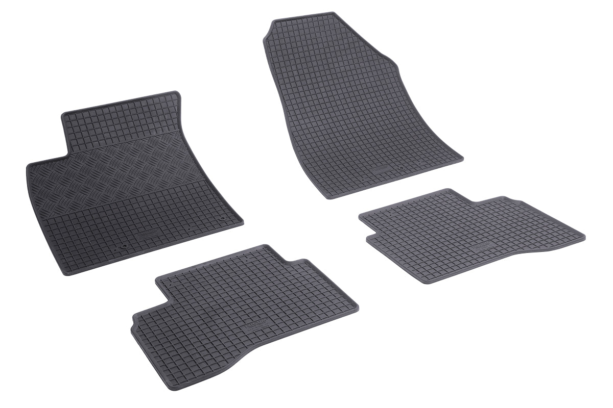 Rubber automatten voor Kia Niro (2016-2021), Kia Niro HEV (2019-2021), Kia Niro PHEV (2017-2021) - Rubber - 4-delig - Complete set