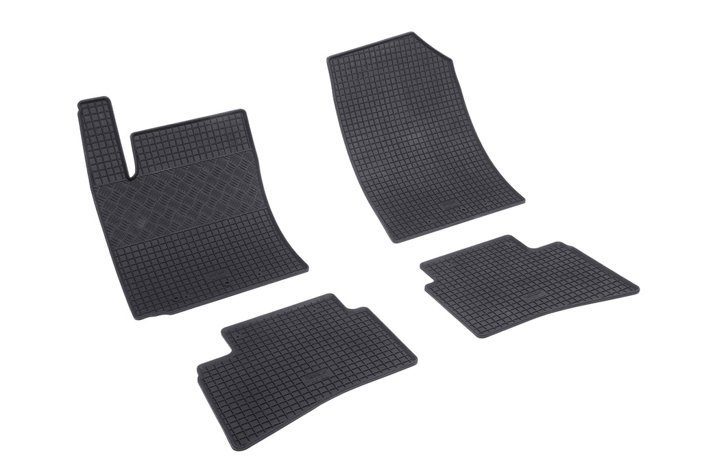 Rubber automatten voor Kia Rio (2017-2020)  YB, Kia Rio (2020-heden)  YB Facelift, Kia Stonic (2017-2021), Kia Stonic (2021-heden) - Rubber - 4-delig - Complete set