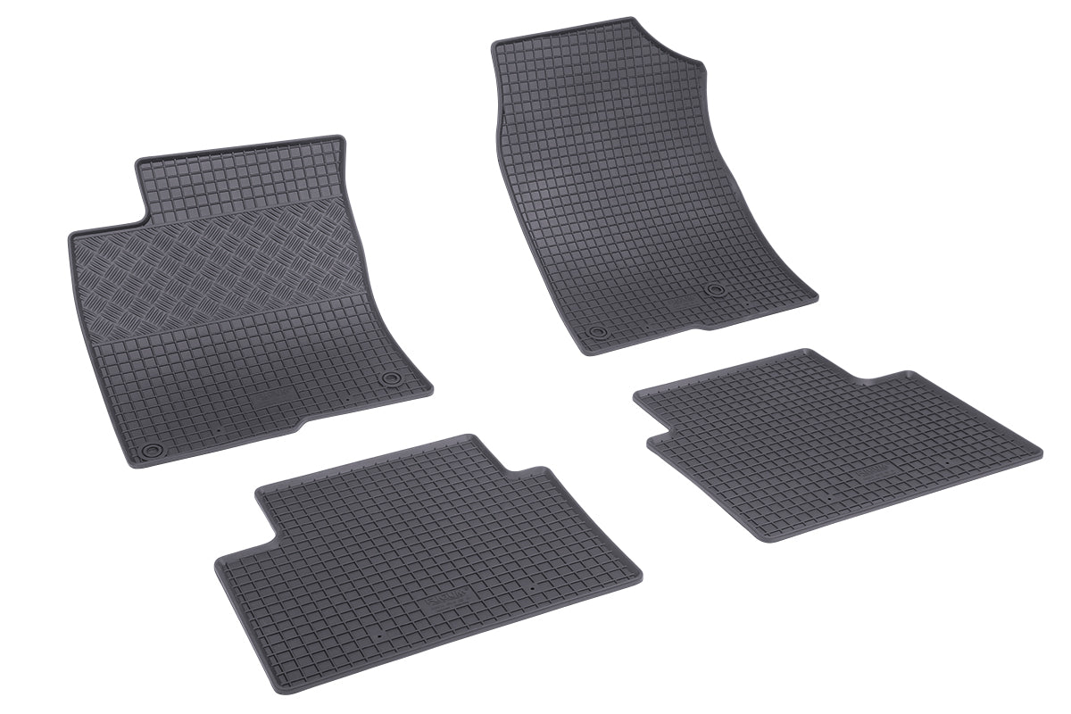 Rubber automatten voor Honda Civic (2017-2021) - Rubber - 4-delig - Complete set