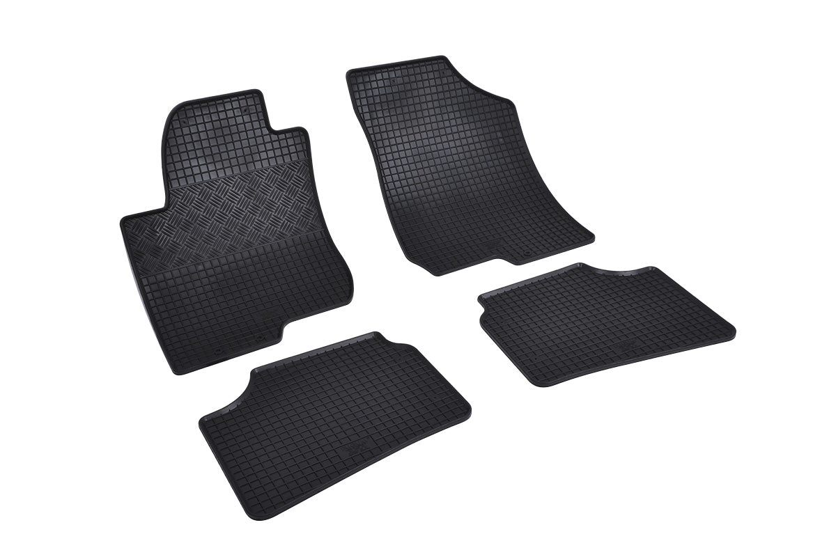 Rubber automatten voor Hyundai i30 (2007-2011), Kia cee'd (2006-2012) - Rubber - 4-delig - Complete set