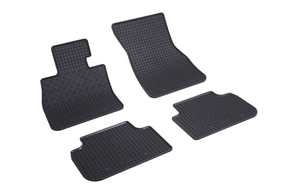 Rubber automatten voor BMW 1 Serie (F40) (2019-2024), BMW 2 Serie Gran Coupé (F44) (2020-2024) - Rubber - 4-delig - Complete set